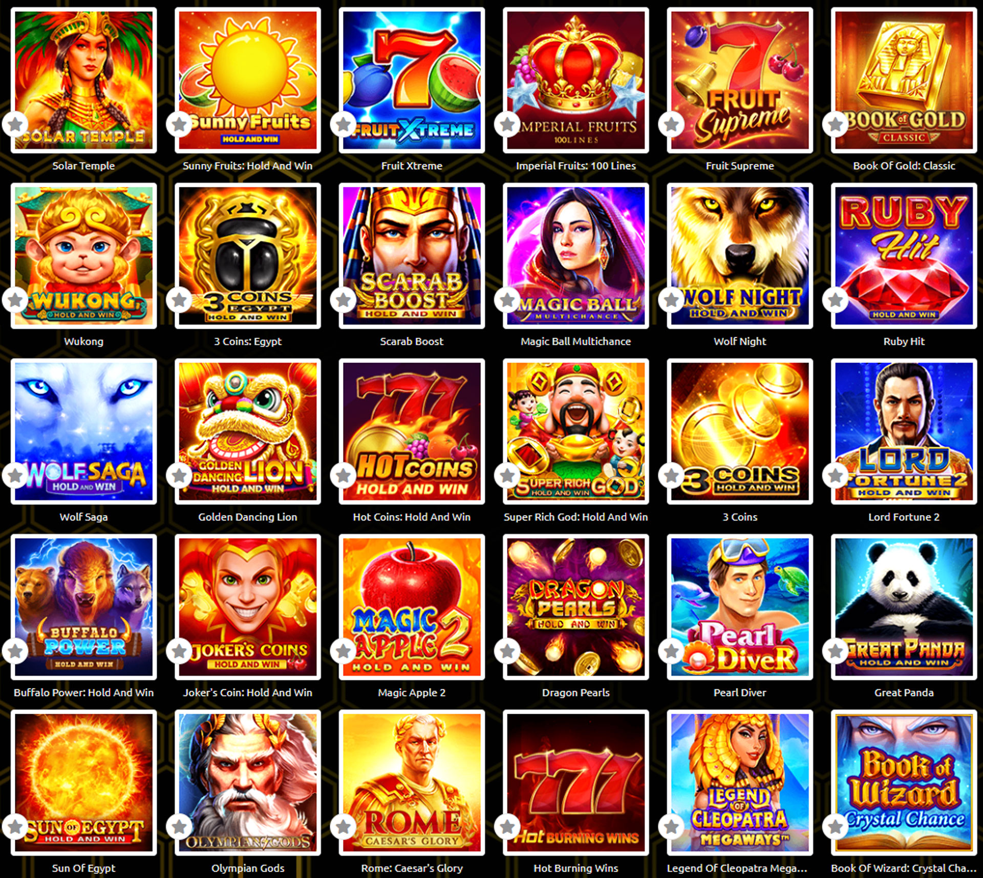 Booong slot online